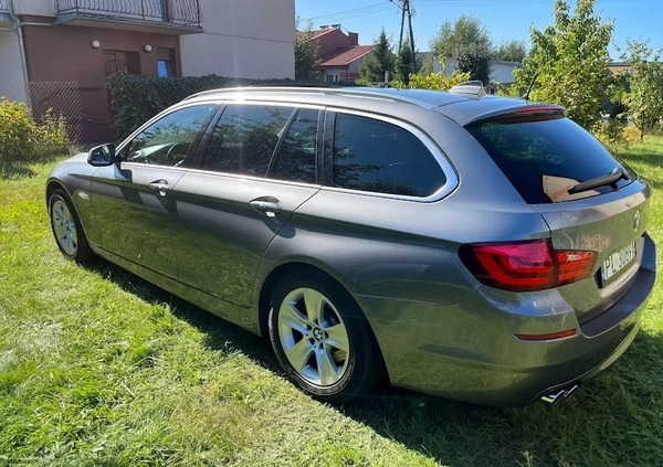 BMW Seria 5 cena 49500 przebieg: 192100, rok produkcji 2012 z Leszno małe 79